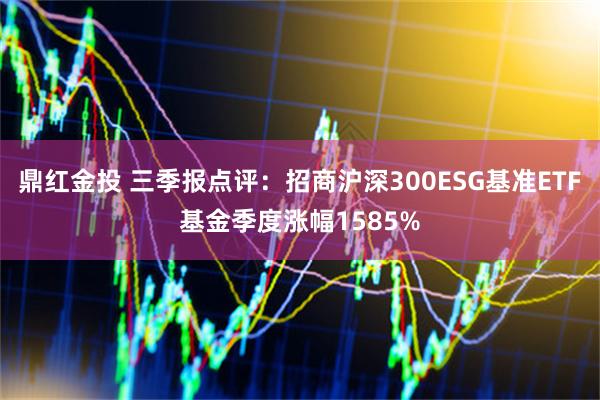 鼎红金投 三季报点评：招商沪深300ESG基准ETF基金季度涨幅1585%
