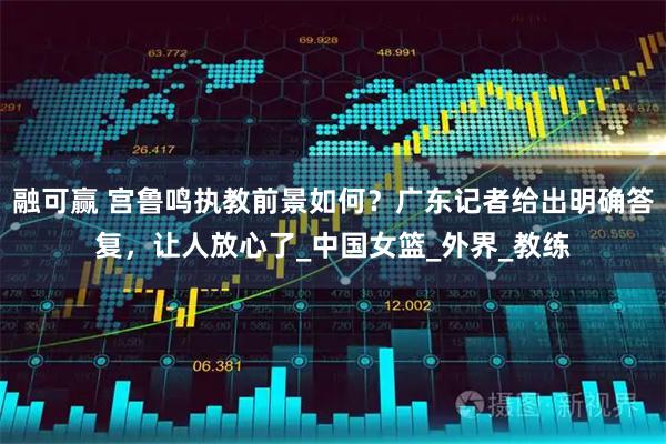 融可赢 宫鲁鸣执教前景如何？广东记者给出明确答复，让人放心了_中国女篮_外界_教练